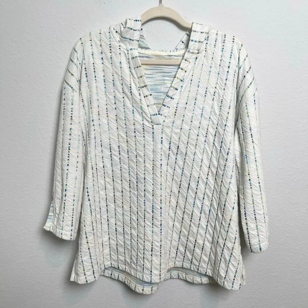 Isaac Mizrahi Live! Novelty Knit Relaxed Fit 3/4-Sleeve Pullover - Picture 4 of 14